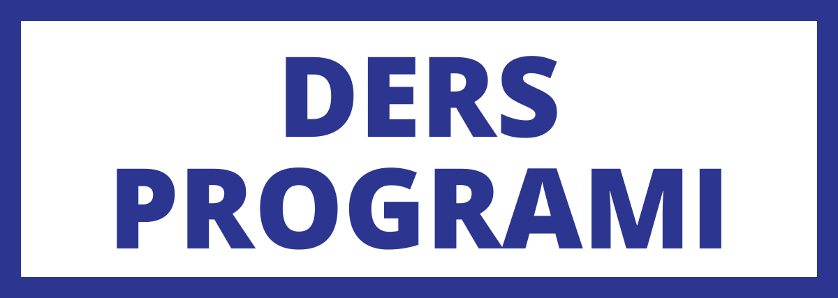 Ders Programı